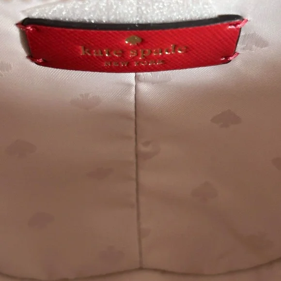 NWT - Kate Spade - Honey Crisp Red Apple Wicker Crossbody Bag - Picture 9 of 13